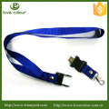 Custom usb lanyard moda para o cliente de singapore